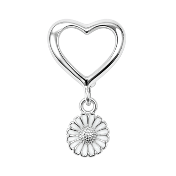 Christina Marguerites With Love charm i sølv 6 mm